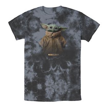 Men's Star Wars The Mandalorian The Child Simple Portrait Tee