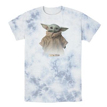 Men's Star Wars The Mandalorian The Child Simple Portrait Tee