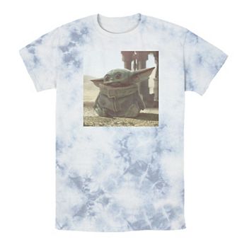 Men's Star Wars The Mandalorian The Child Photograph Tee