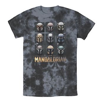 Men's Star Wars The Mandalorian Helmet Box Up Tee