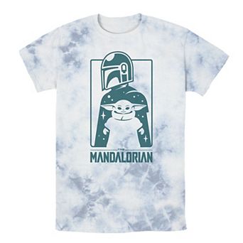 Men's Star Wars Mandalorian Cute Silhouette Tee