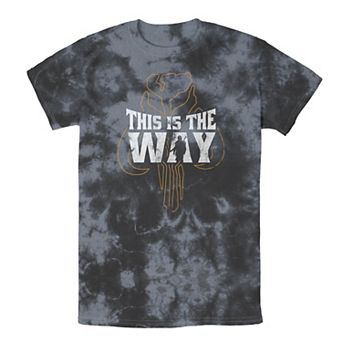 Men's Star Wars The Mandalorian This Is The Way Mythosaur Overlay Tee