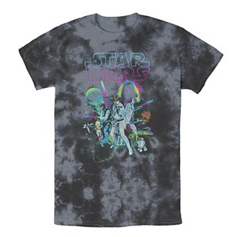 Men's Star Wars Pixelated Group Shot Tee