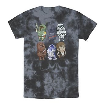 Men's Star Wars Character Doodles Tee