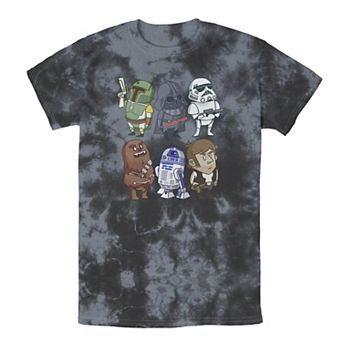 Men's Star Wars Character Doodles Tee