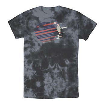 Men's Star Wars A, X, Y-Wing Death Star Flyby Tee