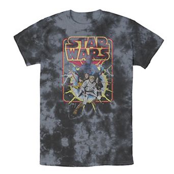 Men's Star Wars Classic Vintage Comic Book Cover Tee