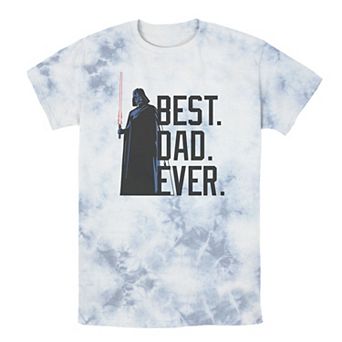 Men's Star Wars Darth Vader Best Dad Ever Tonal Tee