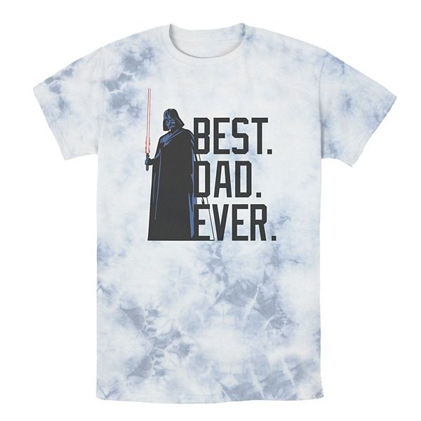 Mens Star Wars Darth Vader Best Dad Ever Tonal Tee 2210