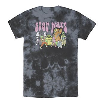 Men's Star Wars Psychedelic Group Poster Tee