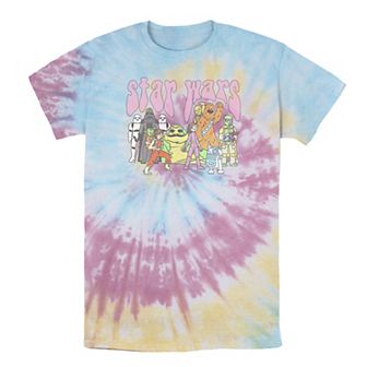 Men's Star Wars Psychedelic Group Poster Tee