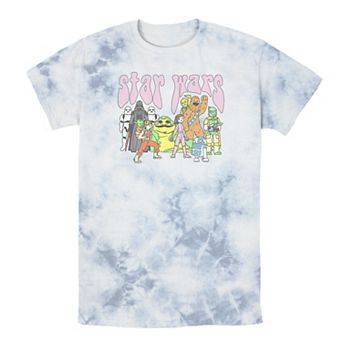 Men's Star Wars Psychedelic Group Poster Tee
