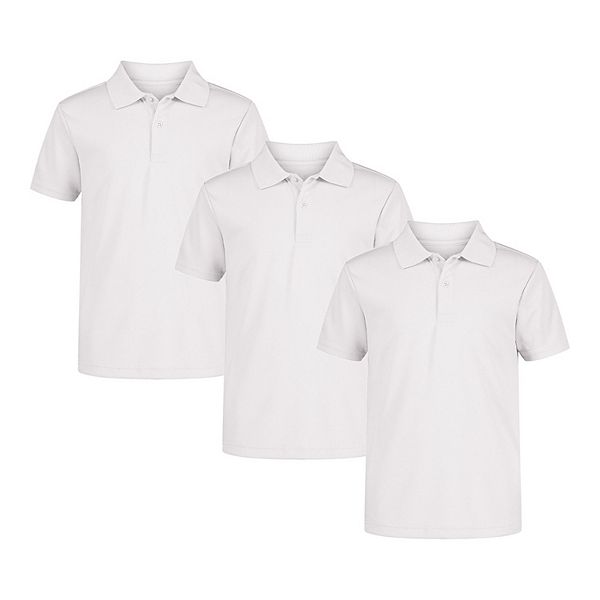 White polo hotsell shirt kohls