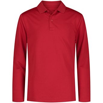 Boys 4-20 IZOD Long Sleeve Performance Polo