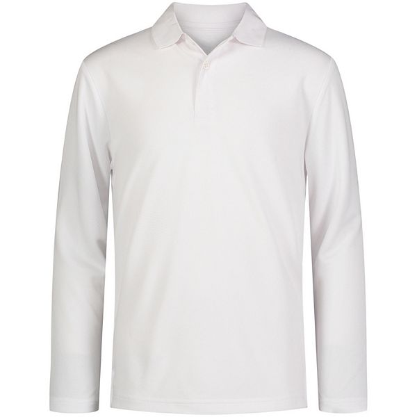 Boys 4-20 IZOD Long Sleeve Performance Polo