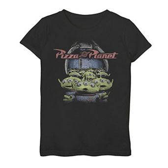 Disney / Pixar's Toy Story Girls 7-16 Pizza Planet Aliens & Claw Graphic Tee