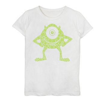 Disney / Pixar's Monsters University Mike Girls 7-16 St. Patrick's Day Big Graphic Tee