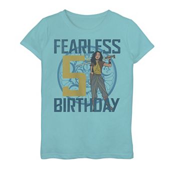 Disney's Raya and the Last Dragon Raya Girls 7-16 Fearless Fifth Birthday Graphic Tee