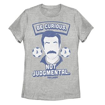 Juniors' Ted Lasso Curious Movie Quote Graphic Tee