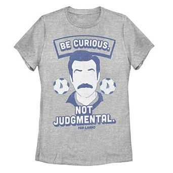 Juniors' Ted Lasso Curious Movie Quote Graphic Tee