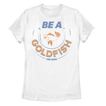Juniors' Ted Lasso Be A GoldFish Original Graphic Tee