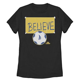 Juniors' Ted Lasso Believe That Soccer Graphic Tee