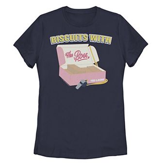 Juniors' Ted Lasso Biscuits With The Boss Graphic Tee