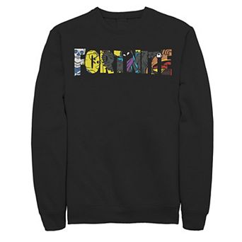 Men's Fortnite Fall Character Fill Sweatshirt