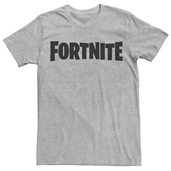 Men's Fortnite Greyscale Classic Logo Tee
