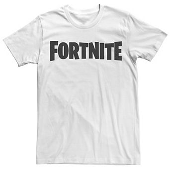 Men's Fortnite Greyscale Classic Logo Tee
