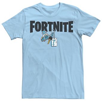 Men's Fortnite Bus Keychain Logo Tee
