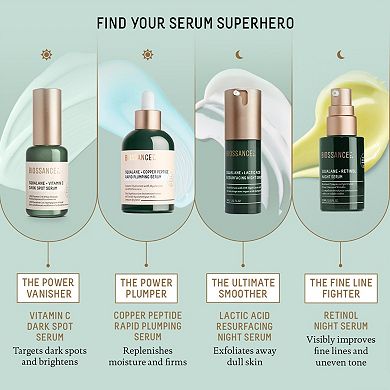 Copper Peptide Rapid Plumping & Hydrating Serum with Hyaluronic Acid + Squalane