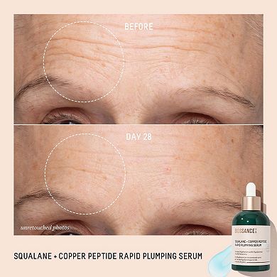 Copper Peptide Rapid Plumping & Hydrating Serum with Hyaluronic Acid + Squalane