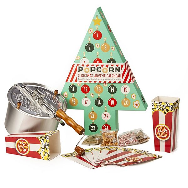 Christmas Popcorn Advent Calendar