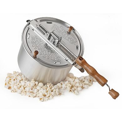 Wabash Valley Farms Stainless Steel Whirley-Pop Popcorn Popper Popcorn Advent Calendar Gift Set