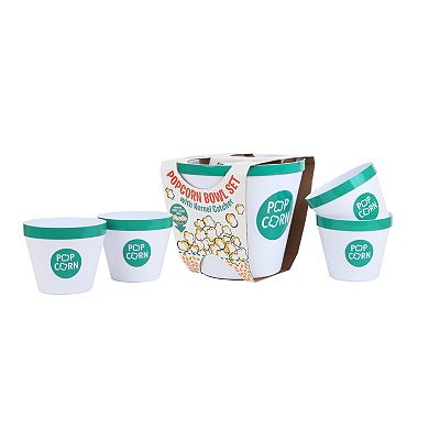 Wabash Valley Farms 5-pc. Popcorn Bowl Set with Kernel Catcher