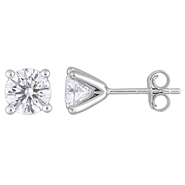 Stella Grace Sterling Silver 2 Carat T.W. Lab-Created Moissanite ...