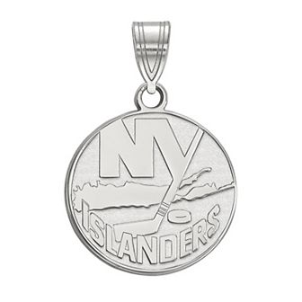 LogoArt New York Islanders 14k Gold Medium Logo Pendant