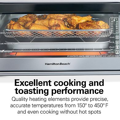 Hamilton Beach Sure-Crisp Air Fryer Toaster Oven