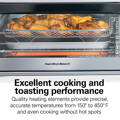 Hamilton Beach Sure-Crisp Air Fryer Toaster Oven