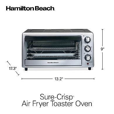 Hamilton Beach Sure-Crisp Air Fryer Toaster Oven