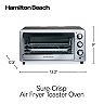 Hamilton Beach Sure-Crisp Air Fryer Toaster Oven
