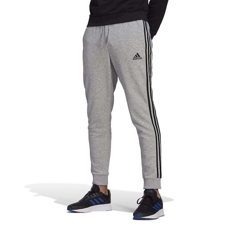 Big & Tall adidas Essential Fleece Joggers, Mens, Size: 3XL, Med Grey