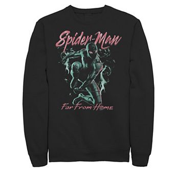 Men's Marvel Spider-Man: Far From Home Stealth Suit Dark Portrait Sweatshirt