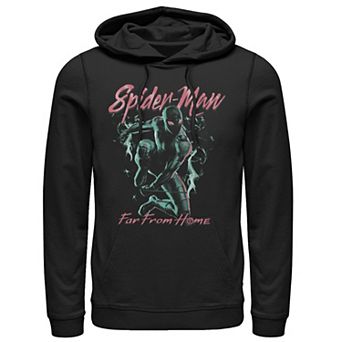 Men's Marvel Spider-Man: Far From Home Stealth Suit Dark Portrait Hoodie