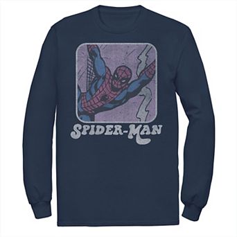 Men's Marvel Spider-Man Retro Style Portrait Tee