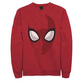 Men's Marvel Spider-Man Modern Big Face Sweatshirt