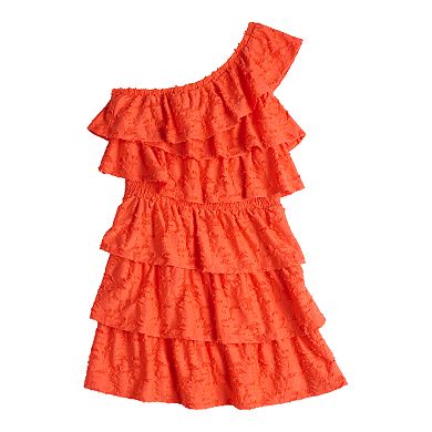 Women's LC Lauren Conrad Tiered Ruffle One-Shoulder Dress