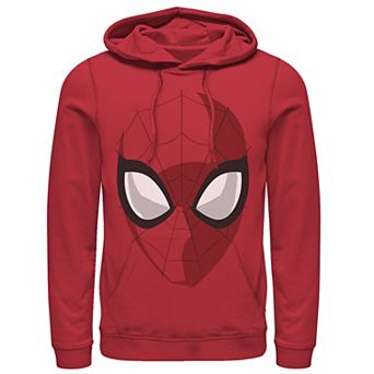 Men's Marvel Spider-Man Modern Big Face Hoodie