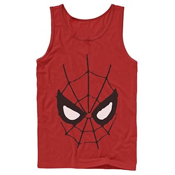 Men's Marvel Spider-Man Big Face Tank Top
